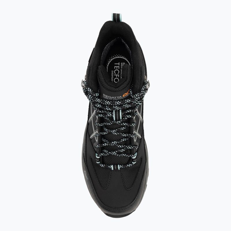 Damen-Trekkingstiefel REGATTA Samaris III schwarz/beached aqua 5