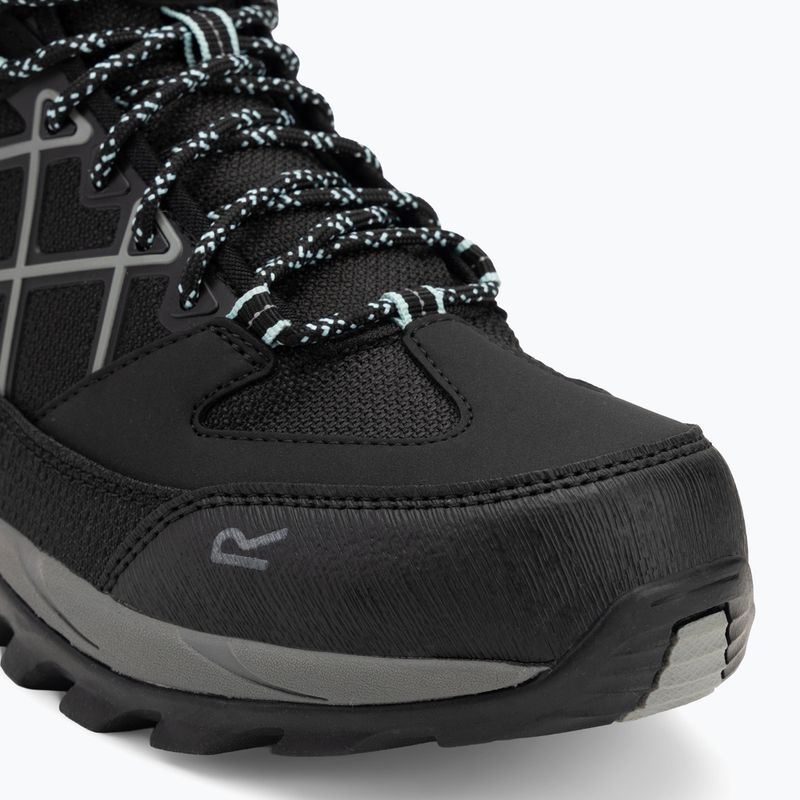 Damen-Trekkingstiefel REGATTA Samaris III schwarz/beached aqua 7