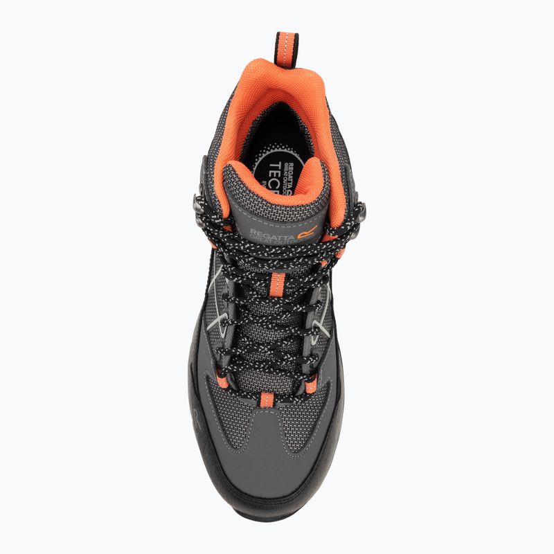 Damen-Trekkingstiefel REGATTA Samaris III dark steel/satsuma 5