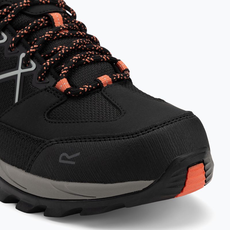 Damen-Trekkingstiefel REGATTA Samaris III Low schwarz/satsuma 7