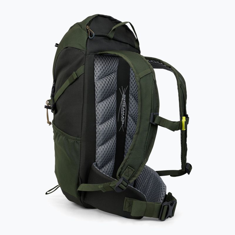 Trekking Rucksack REGATTA Highton V2 35 l dark  Khaki/four leaf clover 3