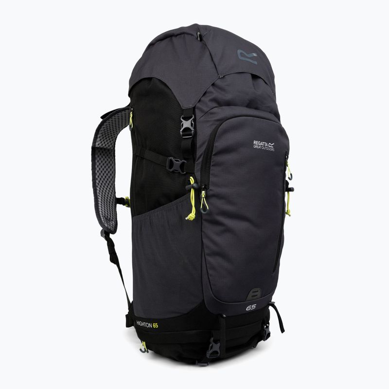 Trekking Rucksack REGATTA Highton V2 65 l black/seal grey 2