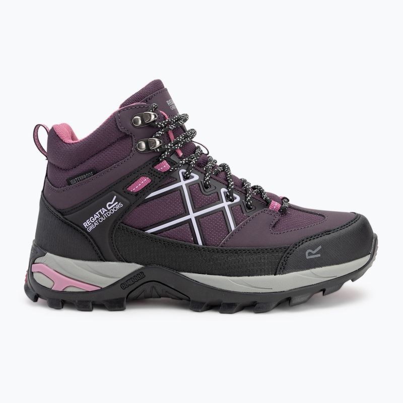 Schuhe Trekking Damen REGATTA Samaris III deep plum/red violet 2