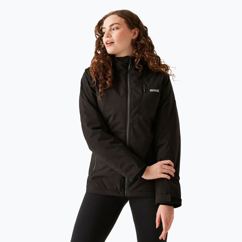 Gefütterte Jacke Damen REGATTA Highton Stretch IV black