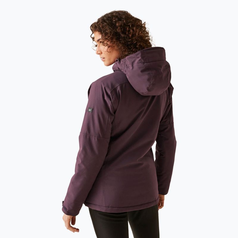 Gefütterte Jacke Damen REGATTA Highton Stretch IV deep plum 3