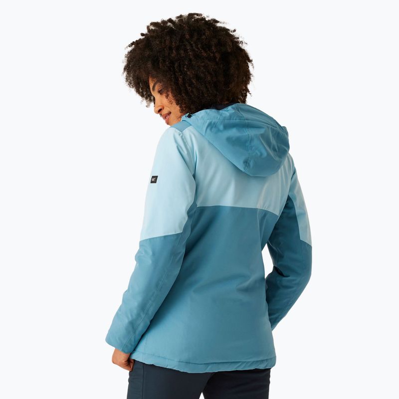 Regenjacke Damen REGATTA Kelora coronet blue/clear sky 3