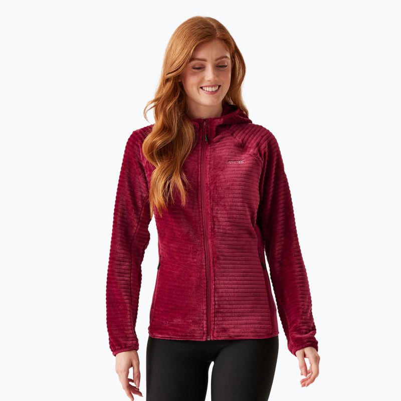 Sweatshrit Hoodie Fleece Damen REGATTA Endra rumba red