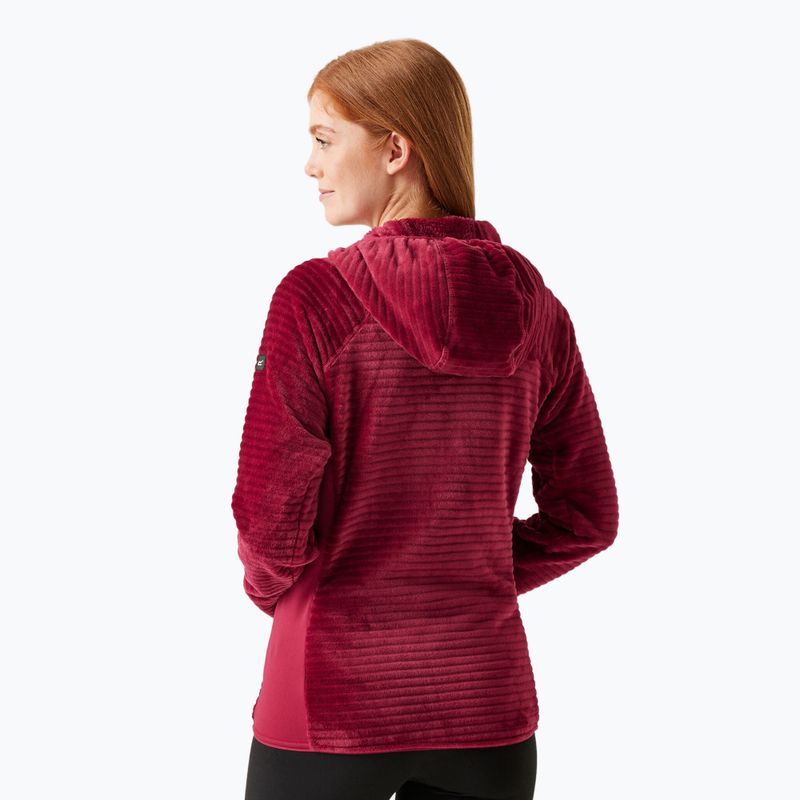 Sweatshrit Hoodie Fleece Damen REGATTA Endra rumba red 3