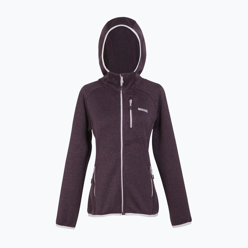 Hoodie Trekking Damen REGATTA Hooded Newhill deep plum 7