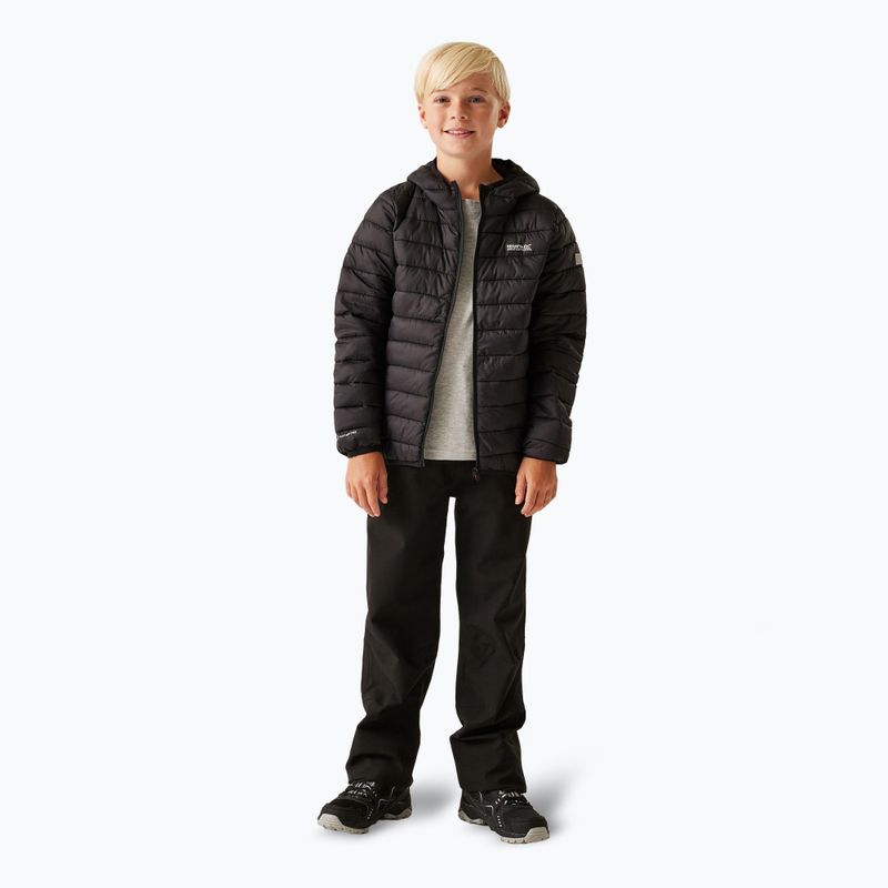 Daunenjacke Kinder REGATTA Junior Hooded Marizion black 2