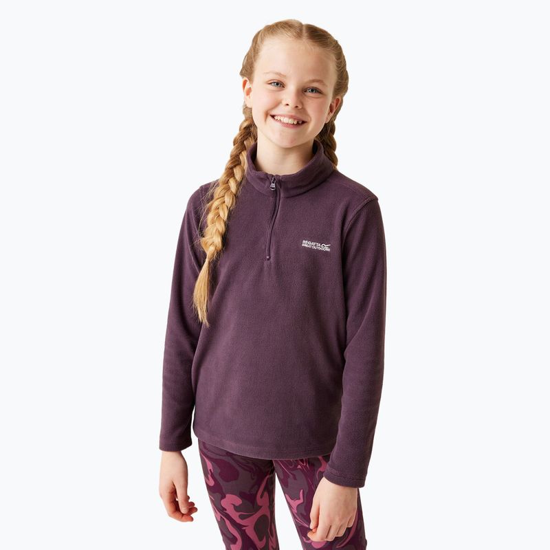 Sweatshrit Hoodie Kinder REGATTA Hot Shot II deep plum