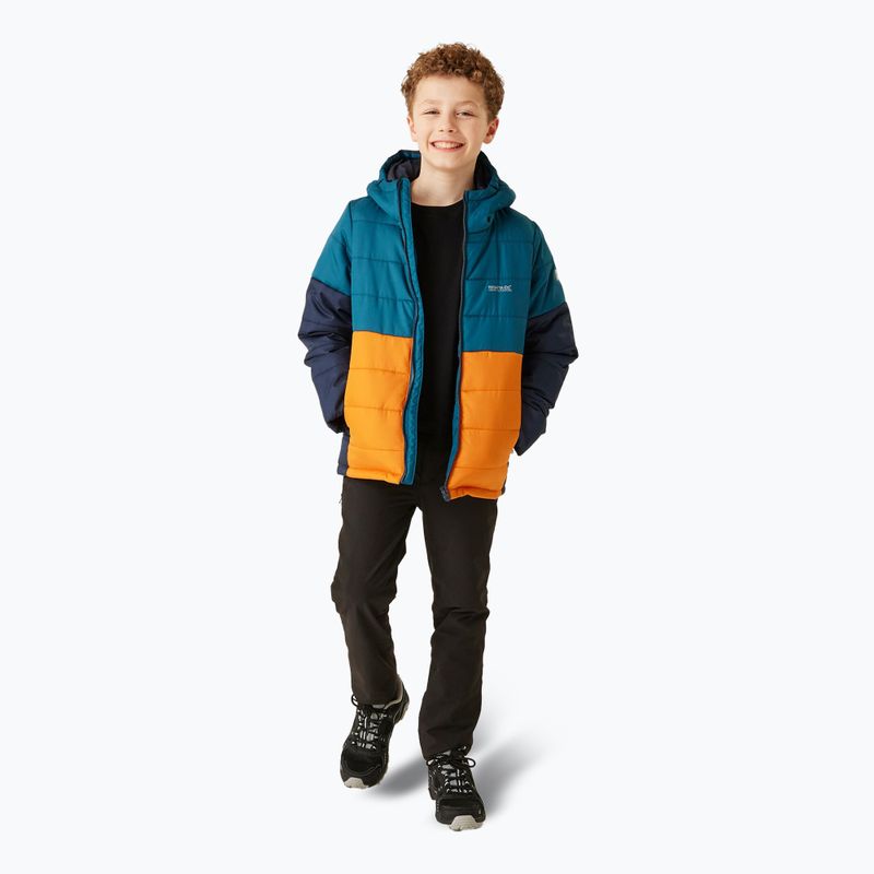 Daunenjacke Kinder REGATTA LoftHouse VIII moroccan blue/fox 2