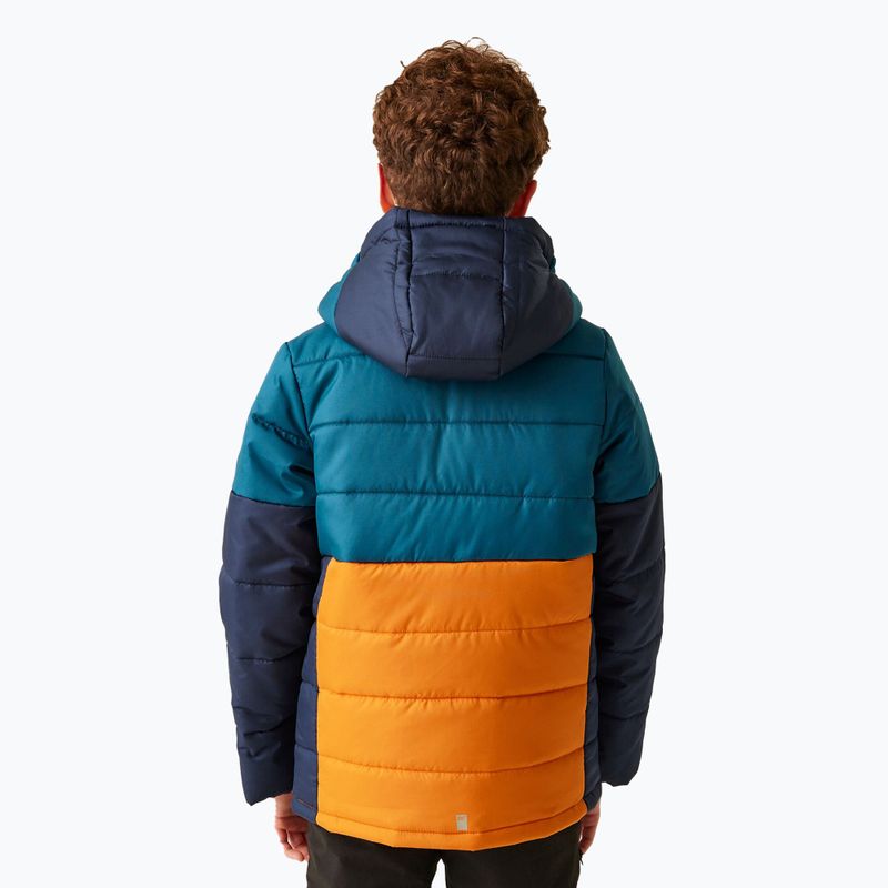 Daunenjacke Kinder REGATTA LoftHouse VIII moroccan blue/fox 3