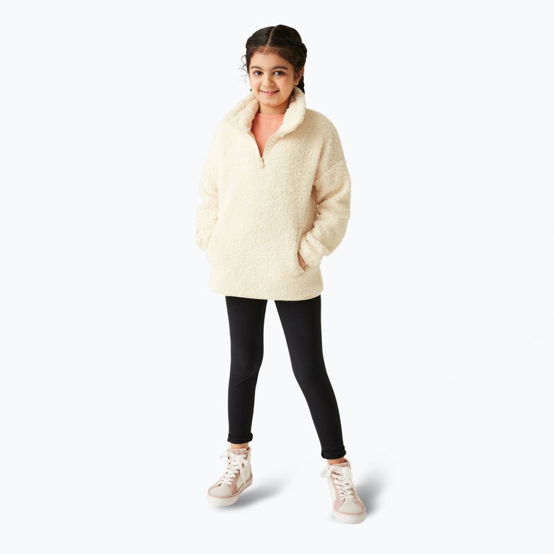Sweatshrit Hoodie Kinder REGATTA Kaliza Half Zip light vanilla 2