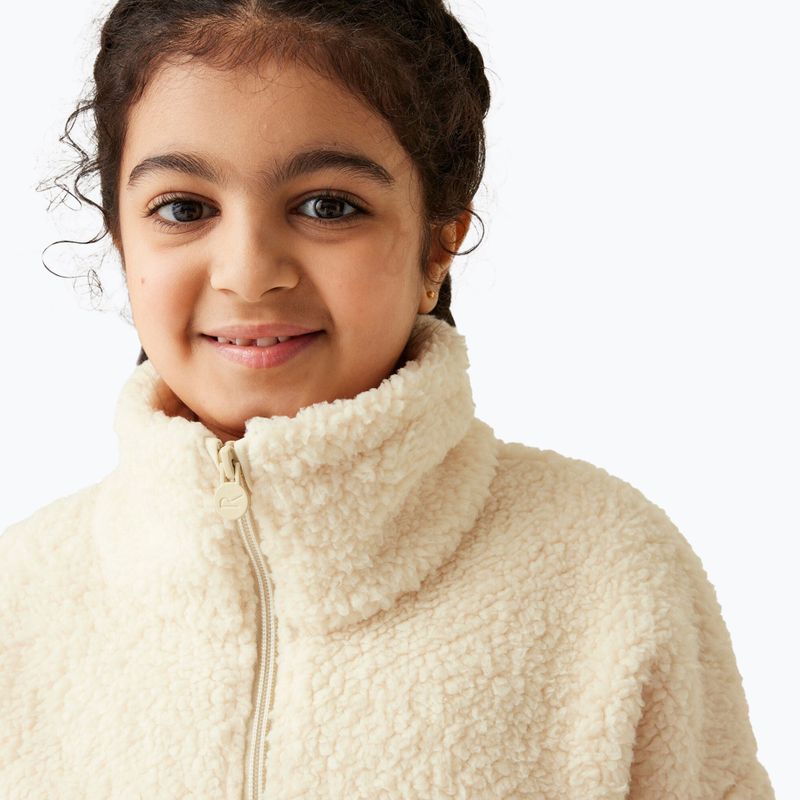 Sweatshrit Hoodie Kinder REGATTA Kaliza Half Zip light vanilla