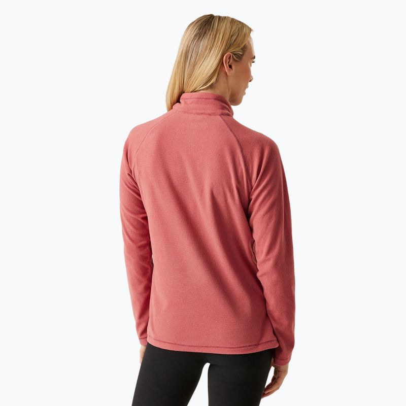 Damen Sweatshirt Hoodie Pullover REGATTA Montes mineral red/dusty Rosa 3