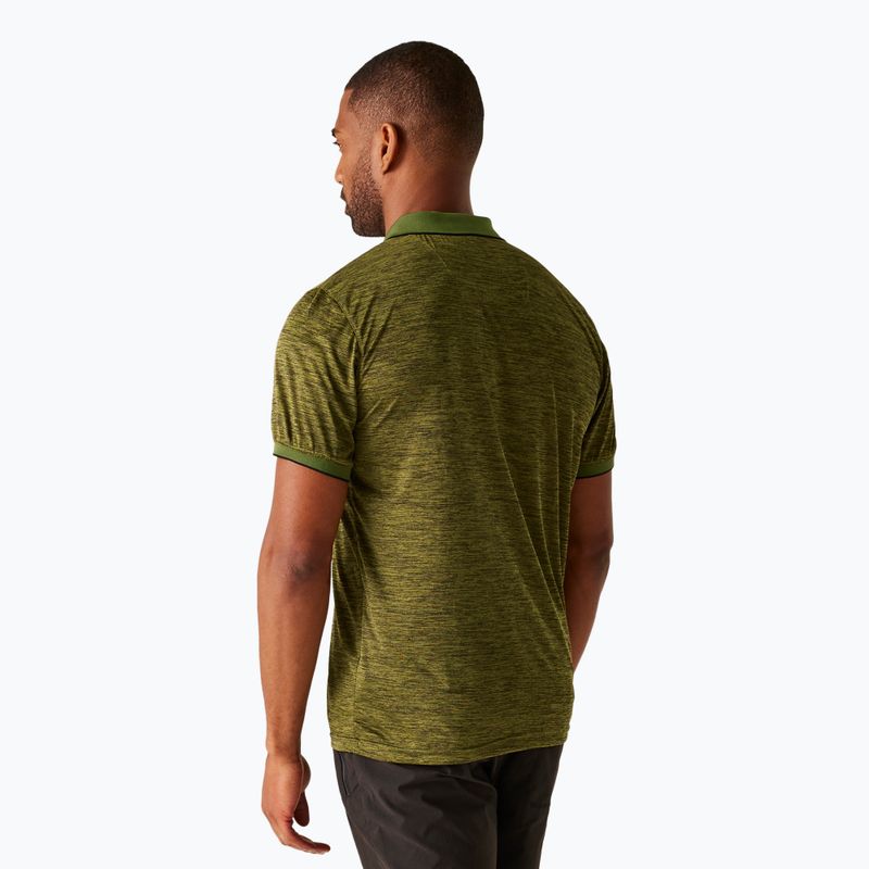 Trekking-Shirt Herren REGATTA Polo Remex II nephrite green 3