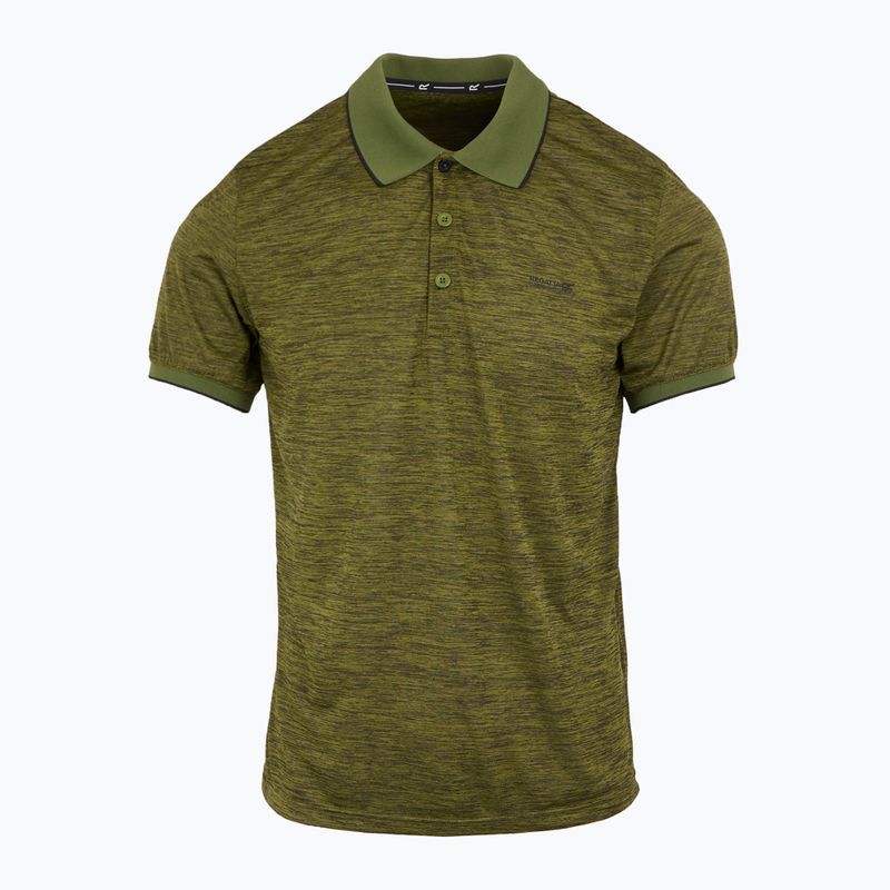 Trekking-Shirt Herren REGATTA Polo Remex II nephrite green 5