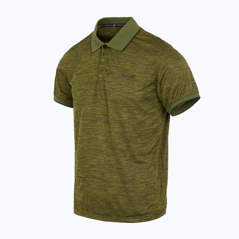 Trekking-Shirt Herren REGATTA Polo Remex II nephrite green 7