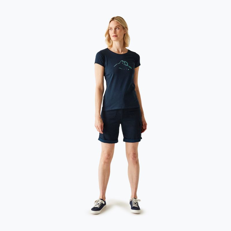 Shirt Damen REGATTA Breezed V navy 2