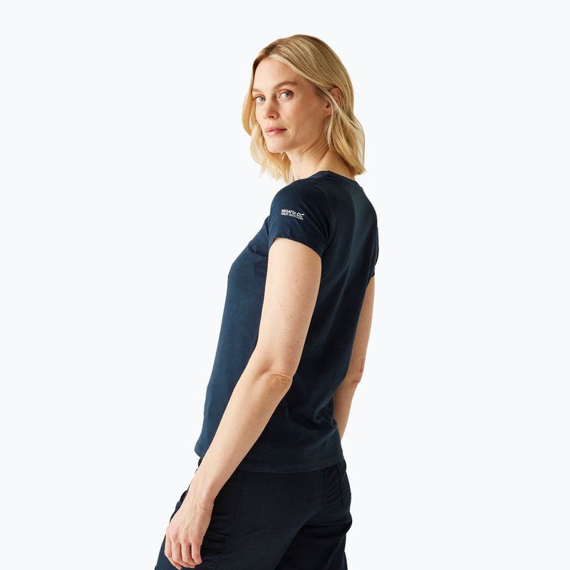 Shirt Damen REGATTA Breezed V navy 3