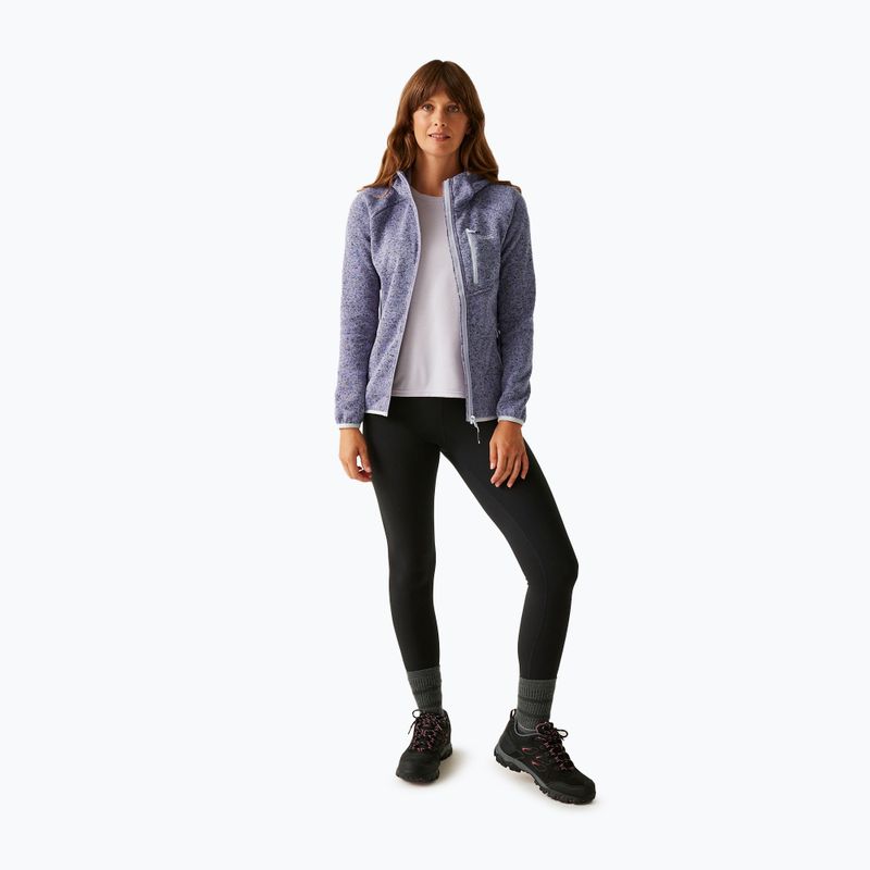 Damen-Fleece-Kapuzenpullover REGATTA Newhill II wisteria/lilac hint 2