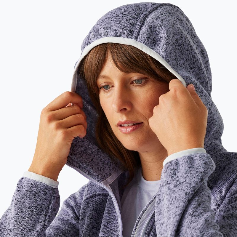 Damen-Fleece-Kapuzenpullover REGATTA Newhill II wisteria/lilac hint 4