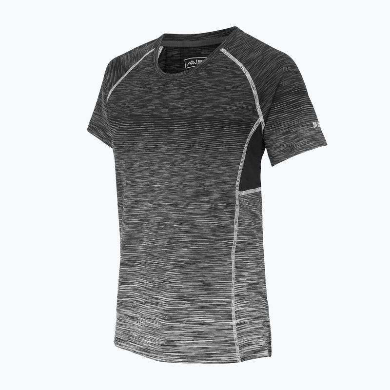 Damen-T-Shirt REGATTA Laxley II schwarz ombre 7