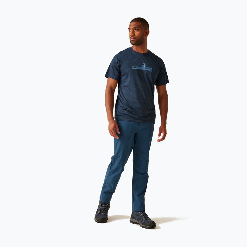 Trekking-Shirt Herren REGATTA Fingal IX moonlight denim marl 2