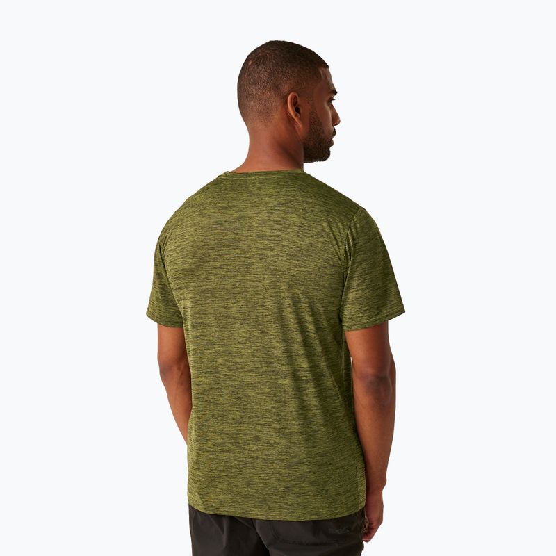 Trekking-Shirt Herren REGATTA Fingal IX nephrite green marl 3