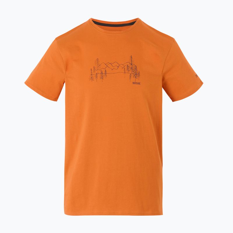 Trekking-Shirt Herren REGATTA Breezed V fox