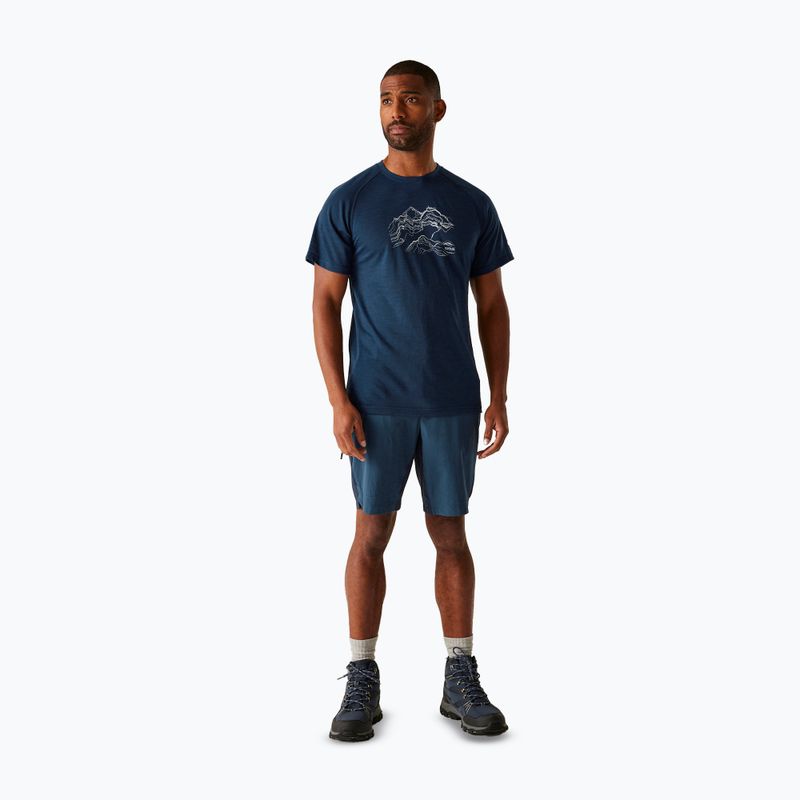 Trekking Shorts Herren REGATTA Eldes moonlight denim/navy 2