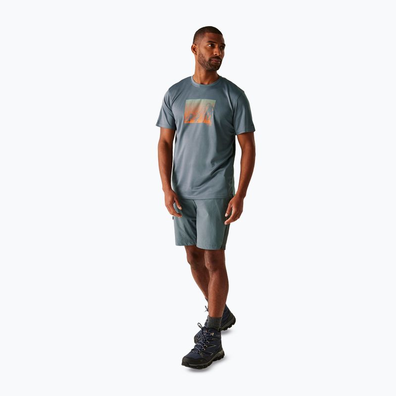 Trekking Shorts Herren REGATTA Eldes stormy weather/ash 2