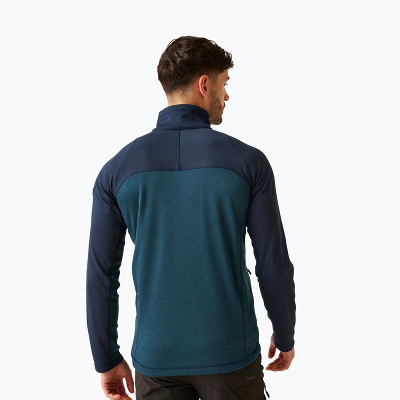 Hoodie Sweatshirt Herren REGATT Highton Full Zip Midlayer moonlight denim/navy 3
