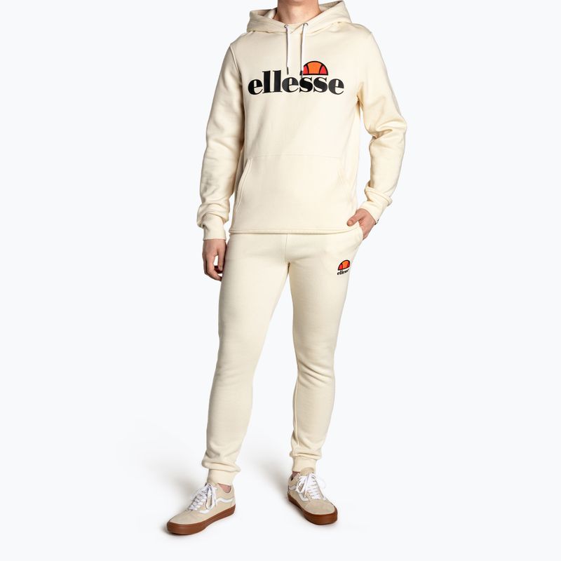 Herren Hoodie Sweatshirt Ellese Sl Gottero off white 5