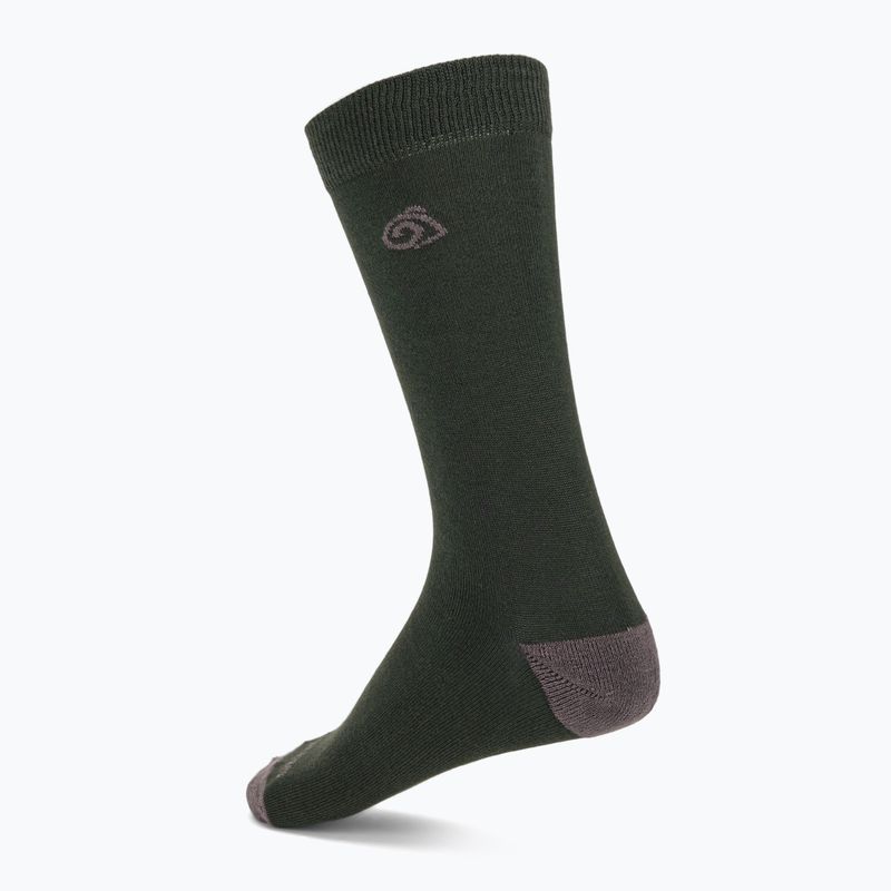 Socken Craghoppers NosiLife Travel Single Pack black pepper/mid grey 2
