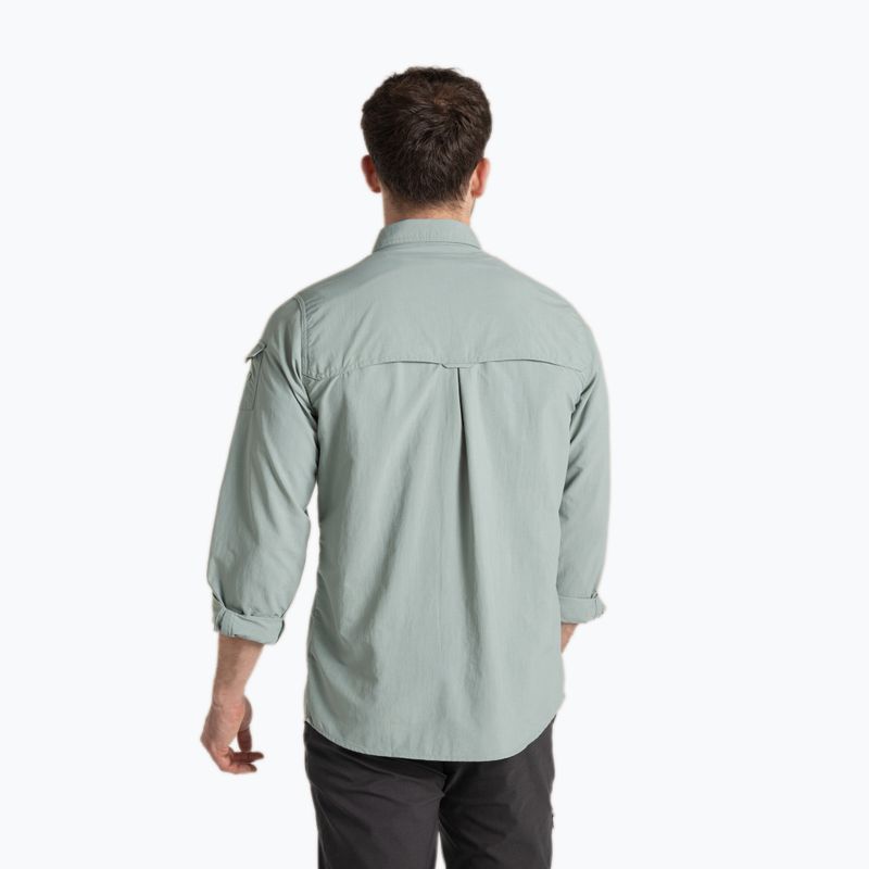 Herrenhemd Craghoppers NosiLife Adventure Long Sleeved Shirt III lichen green 3