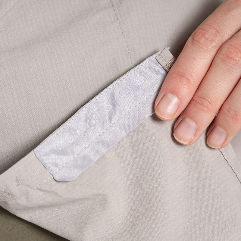 Damen-Langarmshirt Craghoppers NosiLife Adventure Long Sleeved Shirt III soft mushroom 10