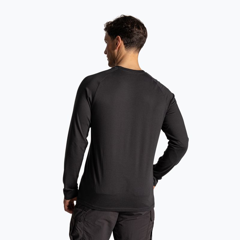 Herren-Trekking-Langarmshirt Craghoppers NosiLife Nour Long Sleeve dark iron 3