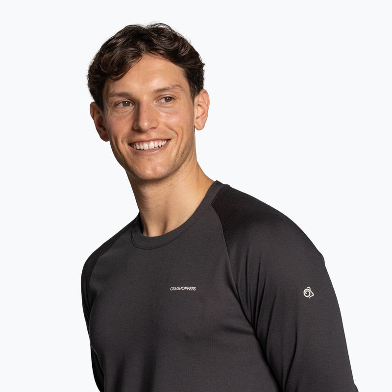 Herren-Trekking-Langarmshirt Craghoppers NosiLife Nour Long Sleeve dark iron 4