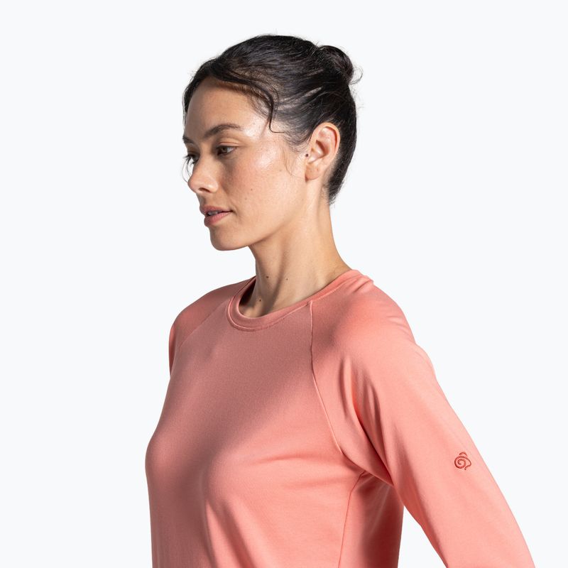 Damen-Trekking-Longsleeve Craghoppers NosiLife Nour Long Sleeve spiced apricot 4