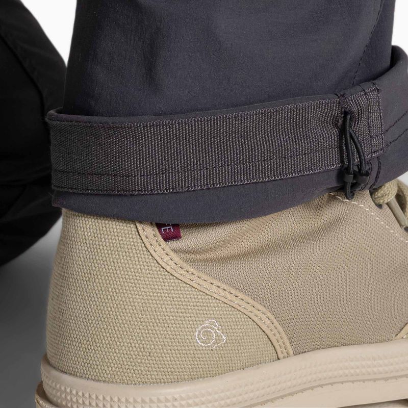 Damen-Trekkinghose Craghoppers NosiLife Rif Stretch Cargo dark iron 9