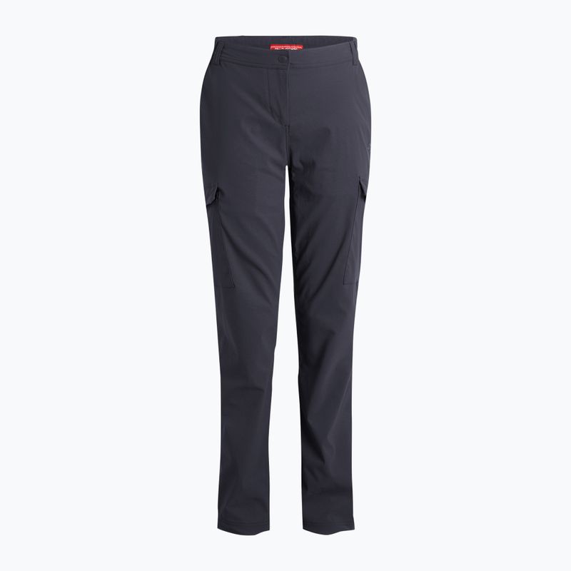 Damen-Trekkinghose Craghoppers NosiLife Rif Stretch Cargo dark iron 10