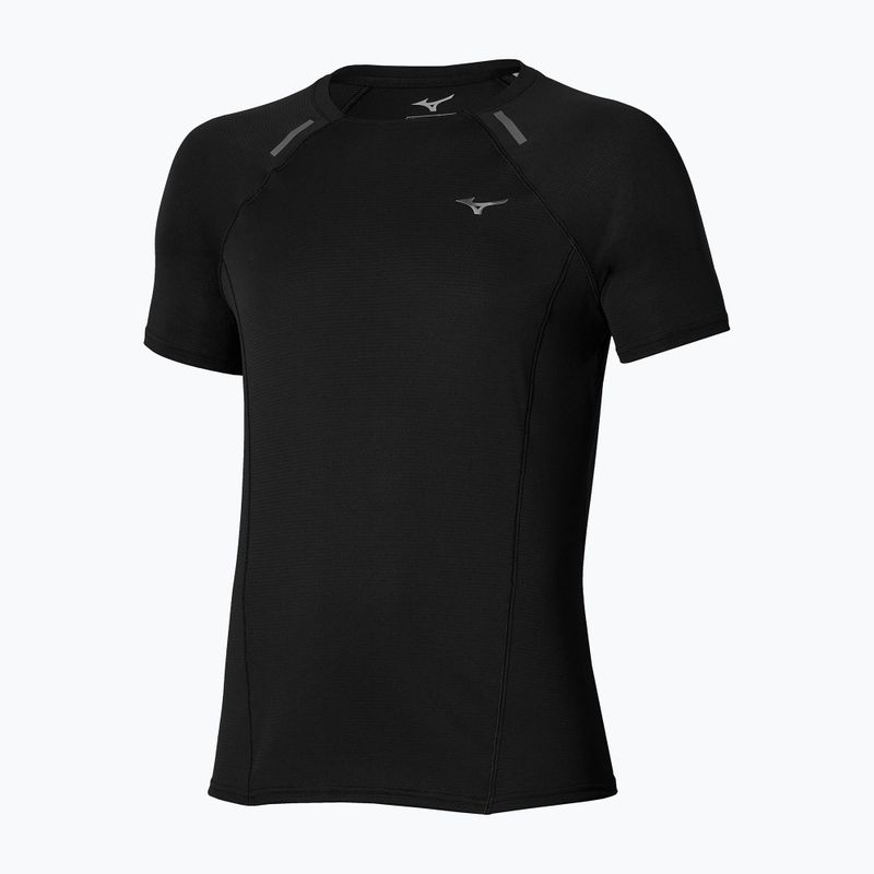 Herren-Laufshirt Mizuno Active Dryaeroflow black