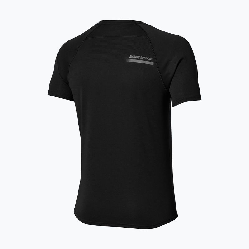 Herren-Laufshirt Mizuno Active Dryaeroflow black 2
