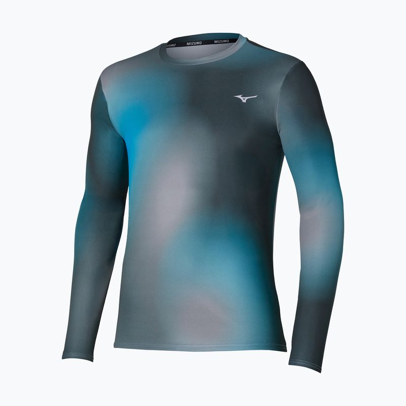 Lauf-Langarmshirt für Herren Mizuno Core Graphic Long Sleeve Tee dark slate