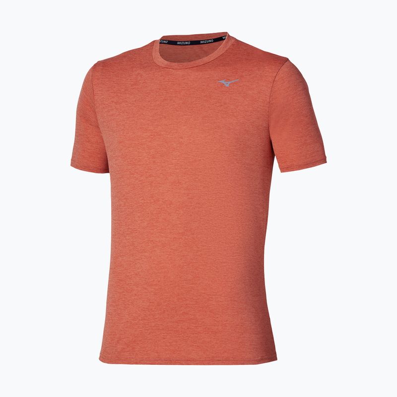 Herren-Laufshirt Mizuno Core Impulse Short Sleeve Tee ginger