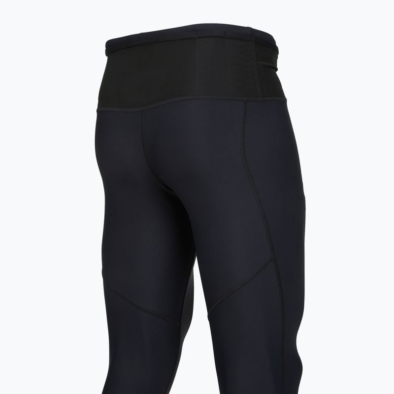 Laufleggings für Herren Mizuno multi pocket long tight Black 4