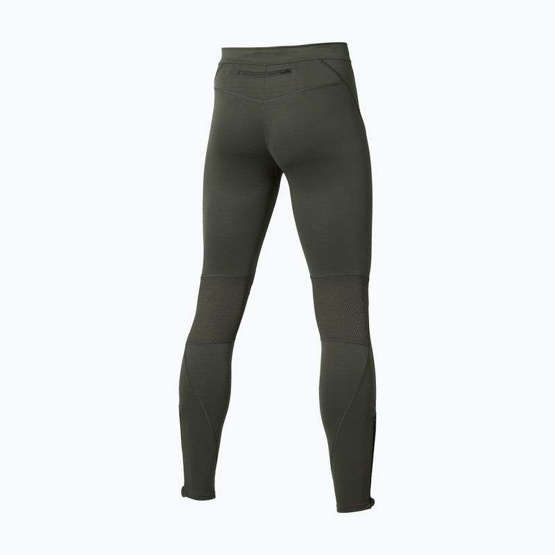 Laufleggings für Herren Mizuno Active Warmalite Long Tight forest night 2
