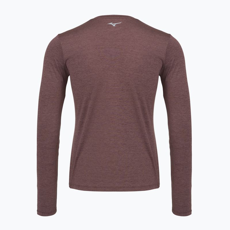 Lauf-Langarmshirt für Herren Mizuno Core Impulse Long Sleeve Tee pepper corn 2